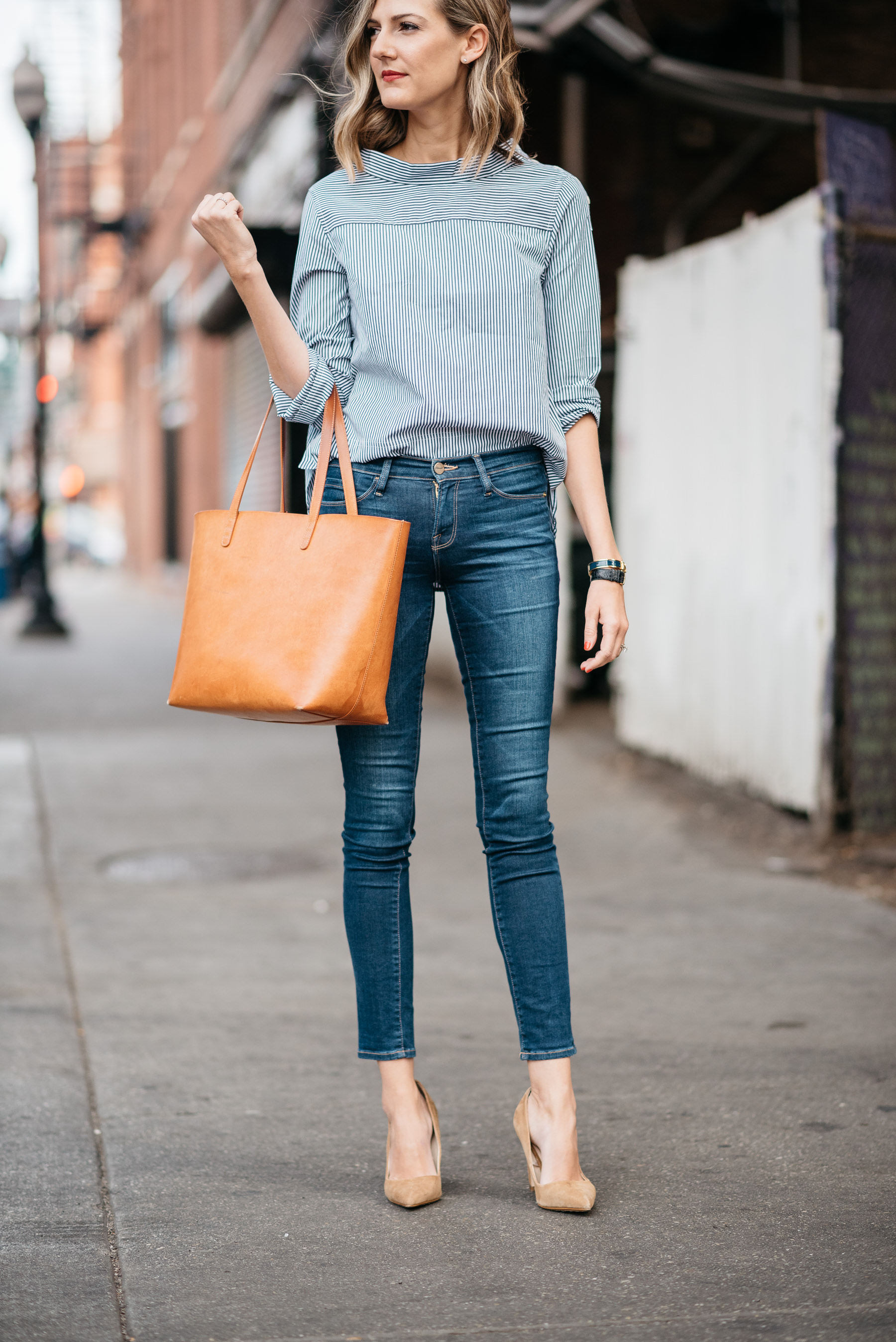 j crew funnel neck top how to style a mock neck shirt with jeans