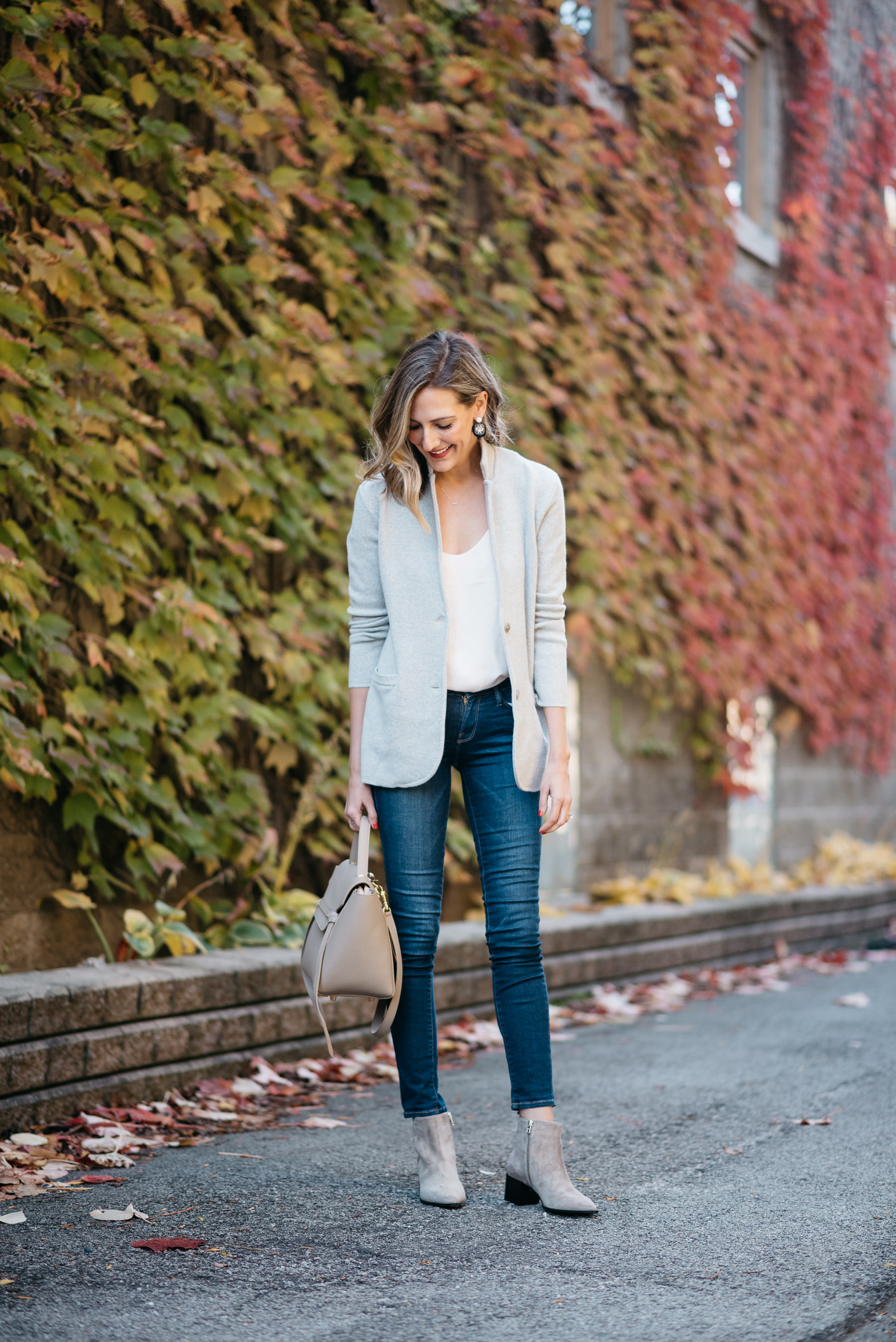 everlane sweater blazer