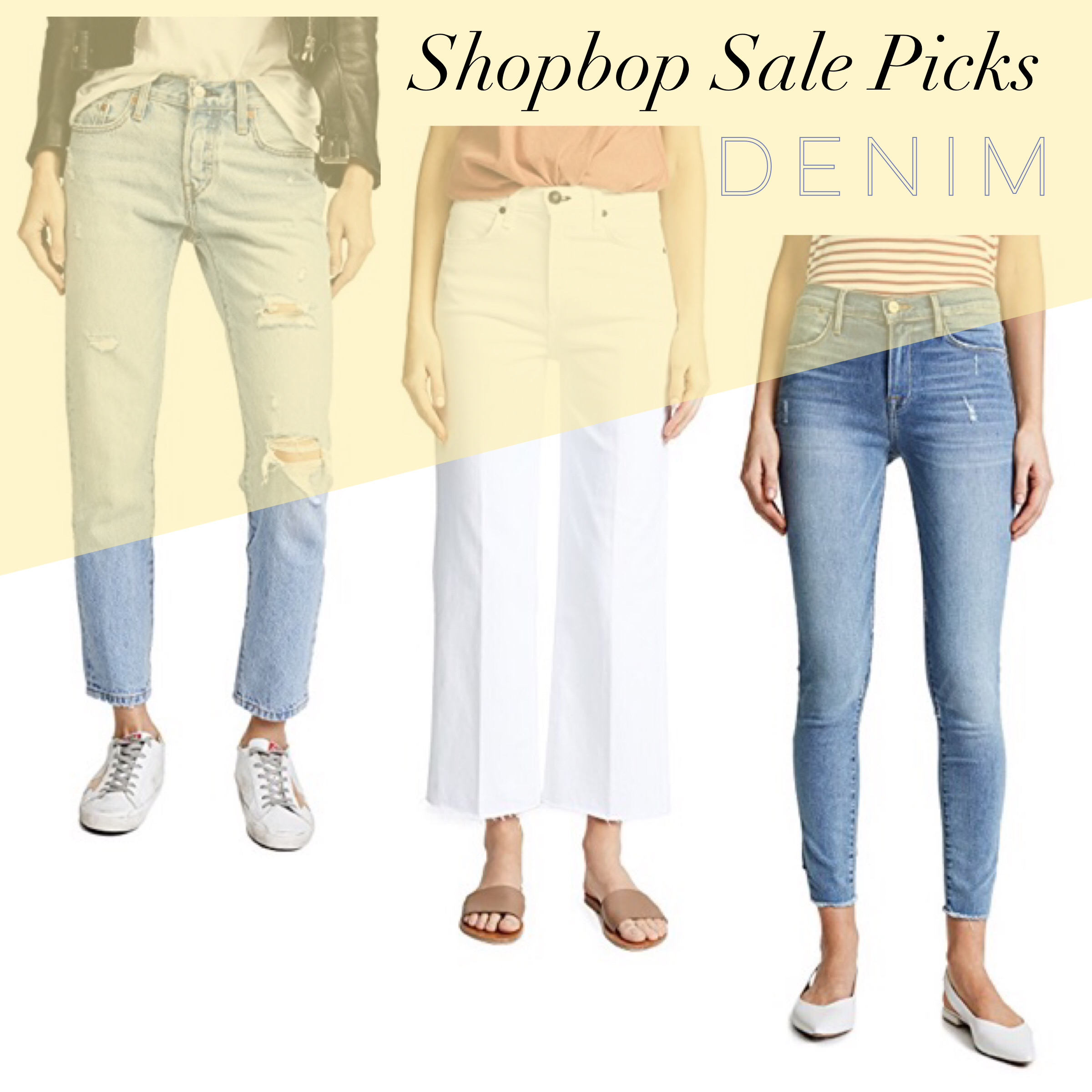 shopbop sale jeans denim