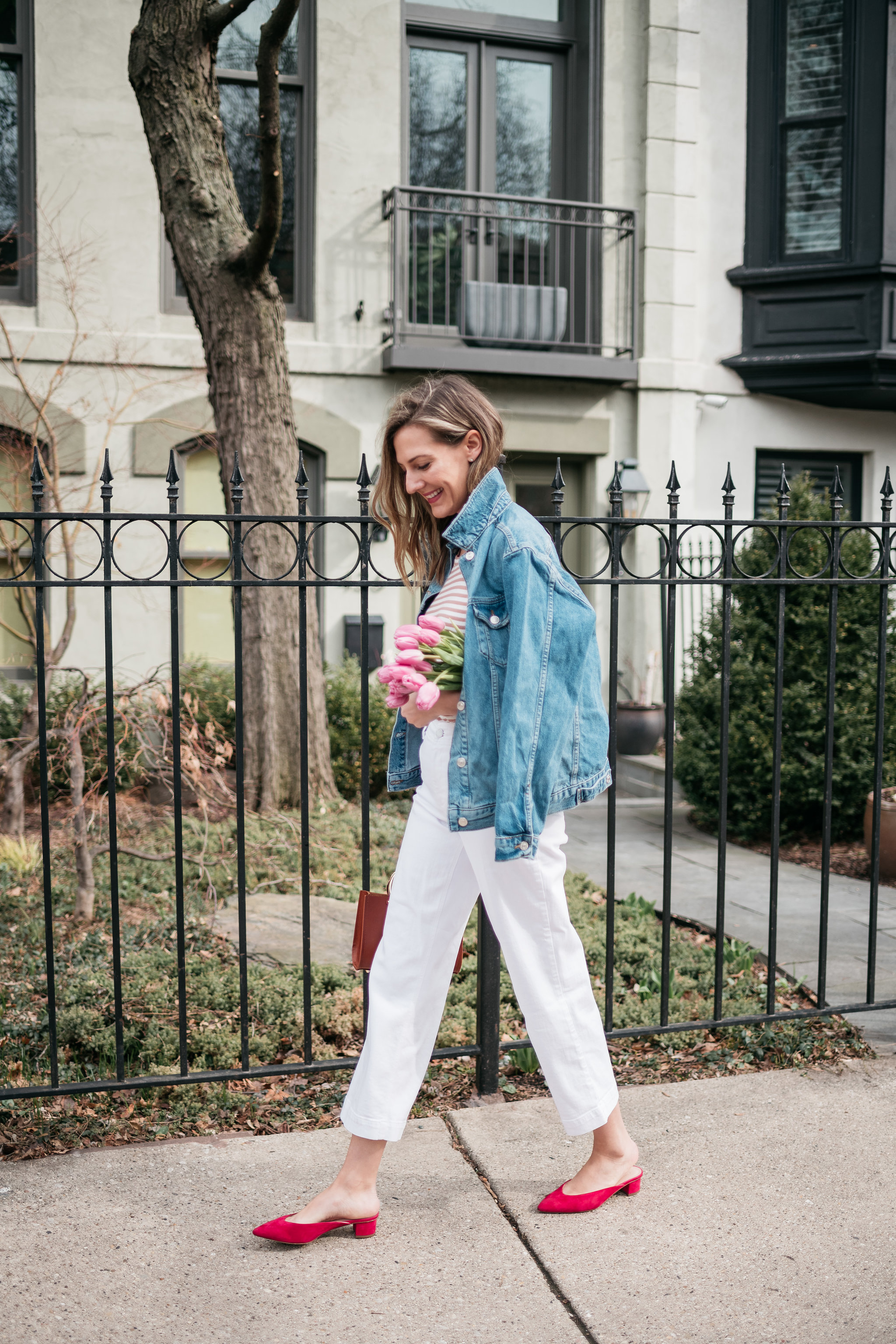 white denim cropped wide leg how to style and wear culottes