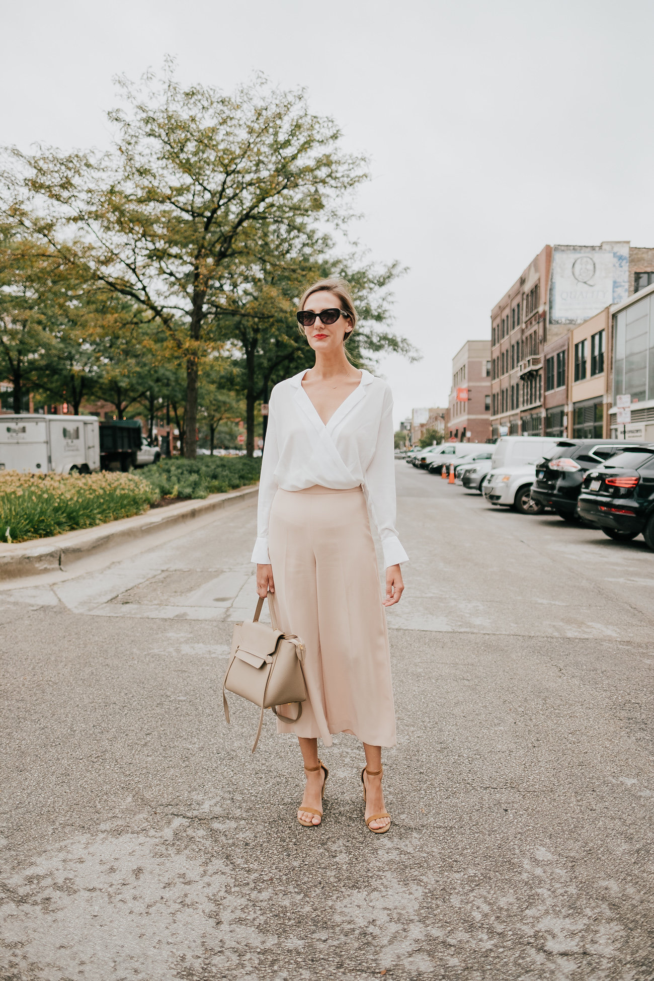 how to wear culottes at work 