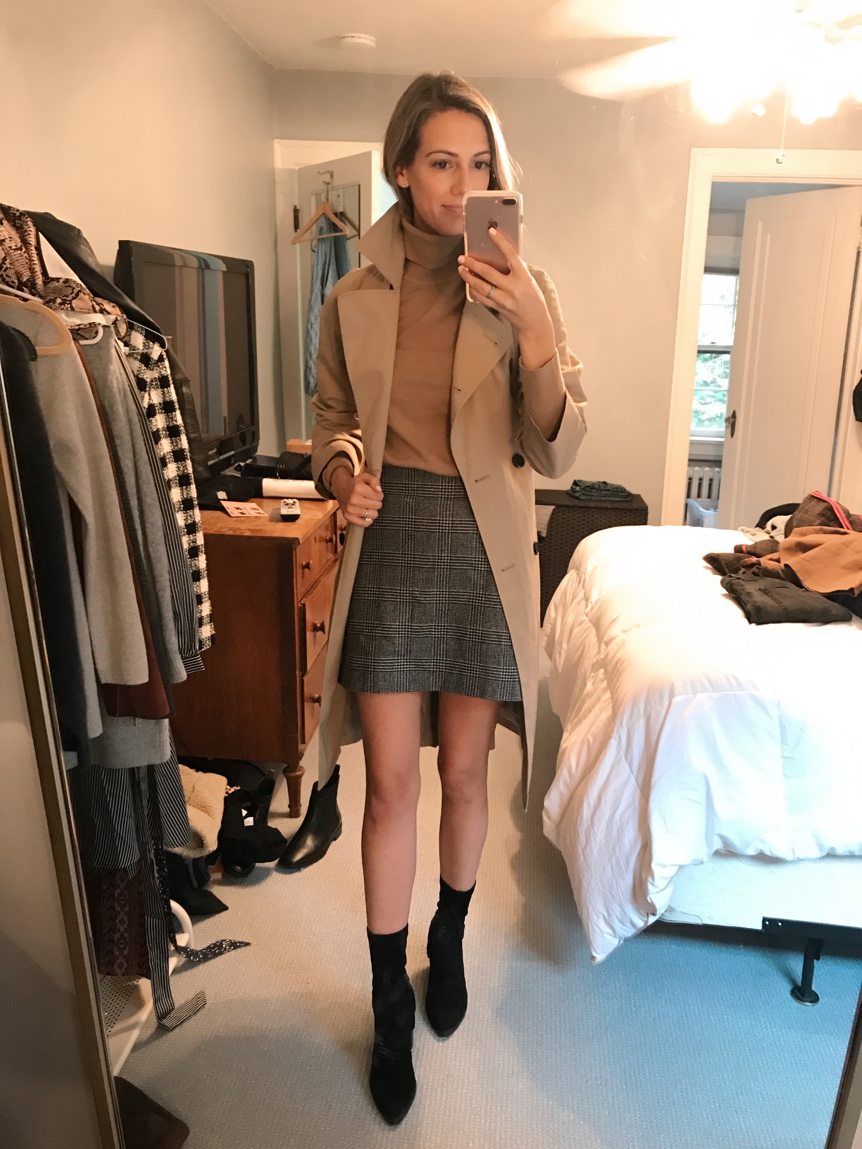 Everlane wool clearance skirt