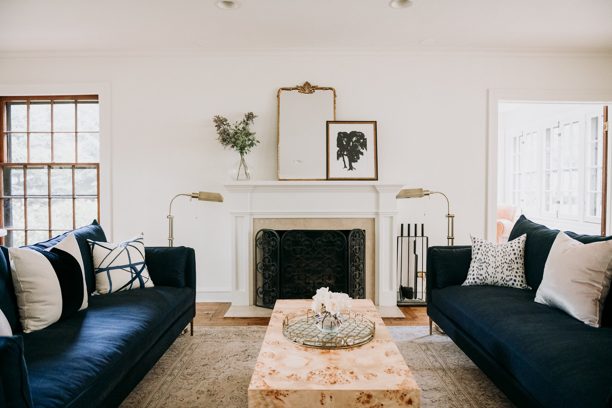 Interior Define - This monochromatic color scheme perfectly shows the  contoured arms and piping details that make our comfy cozy Maxwell sofa a  one of a kind. 📸: @common.living #interiordefine #myinteriordefine  #showemyourstyled #