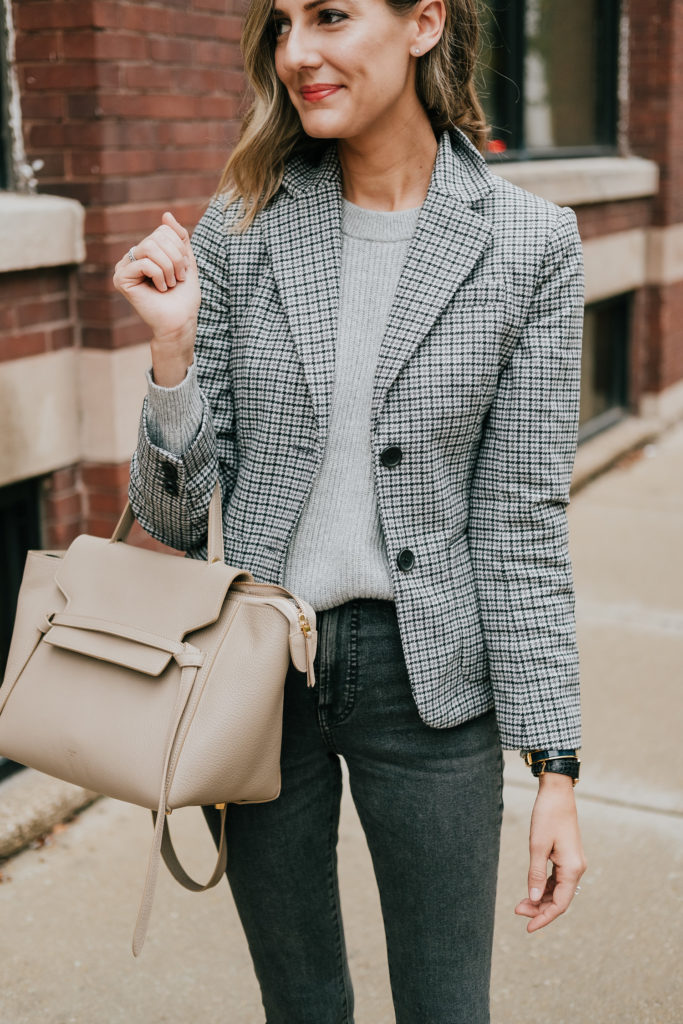 preppy fall look blazer cashmere jeans blazer - See (Anna) Jane.