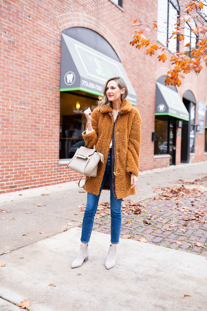 Teddy coat clearance jcrew