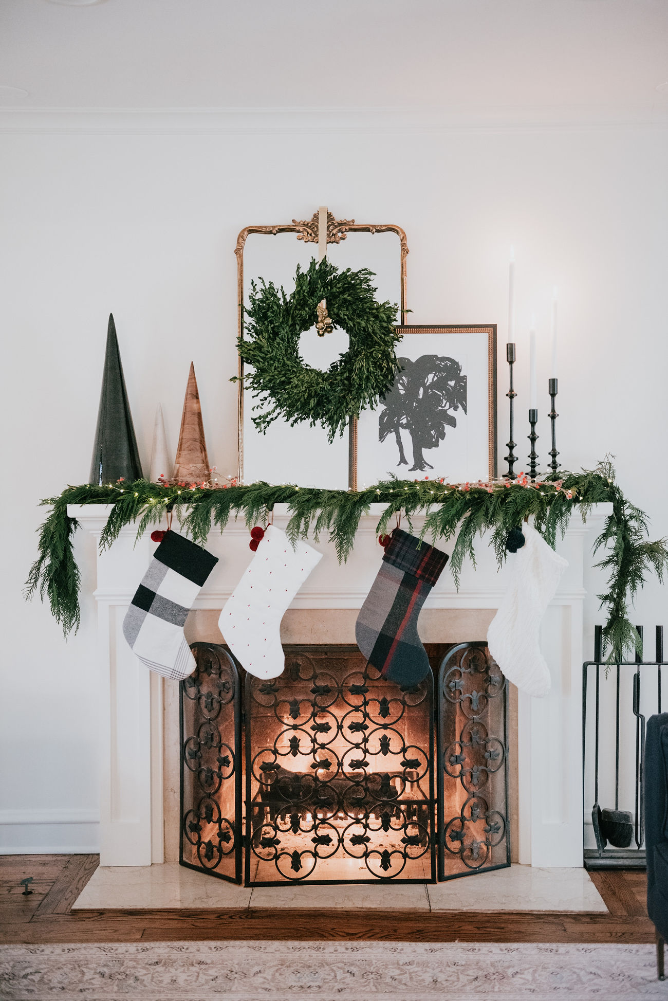 holiday decor inspiration havenly mantel classic