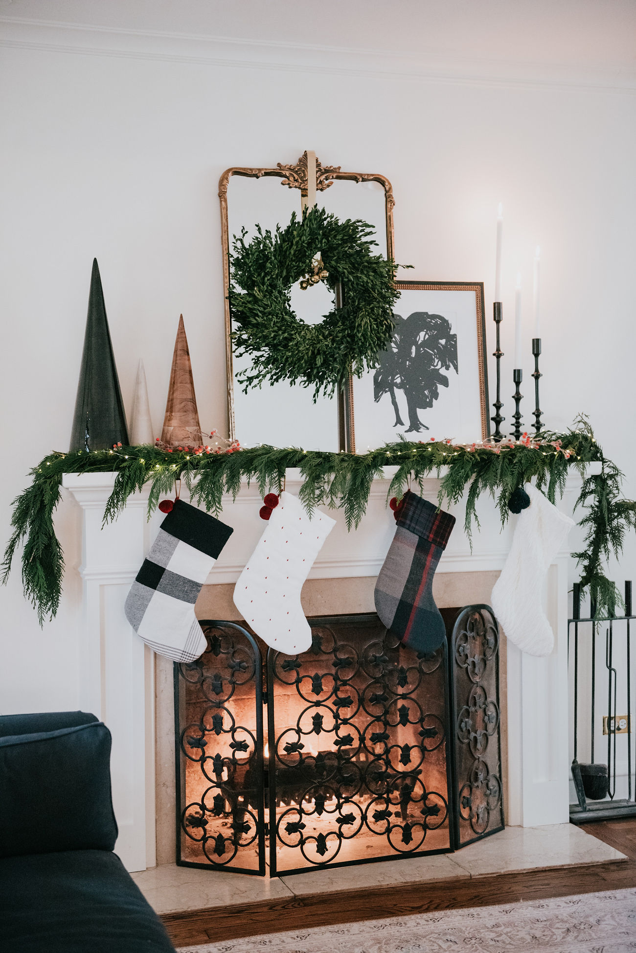 holiday decor inspiration havenly mantel traditional