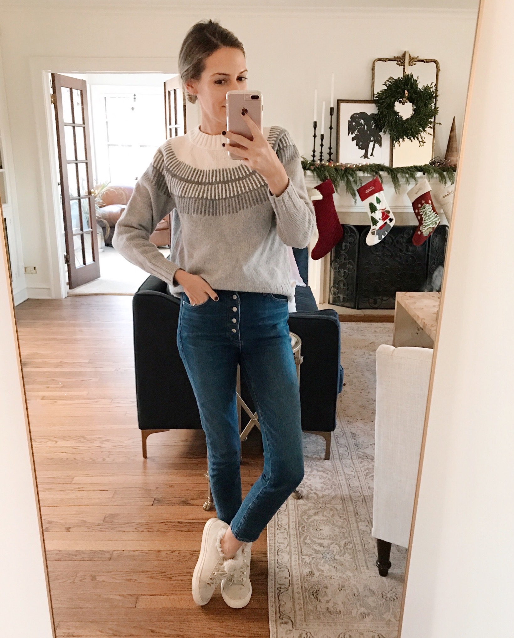 fair isle sweater everlane