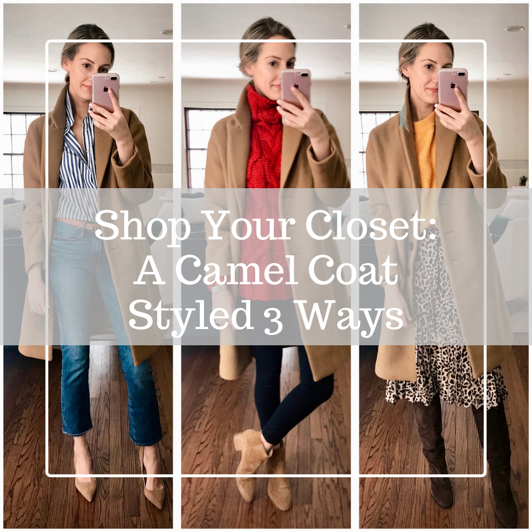 how to style a camel coat three ways during the winter - See (Anna) Jane.