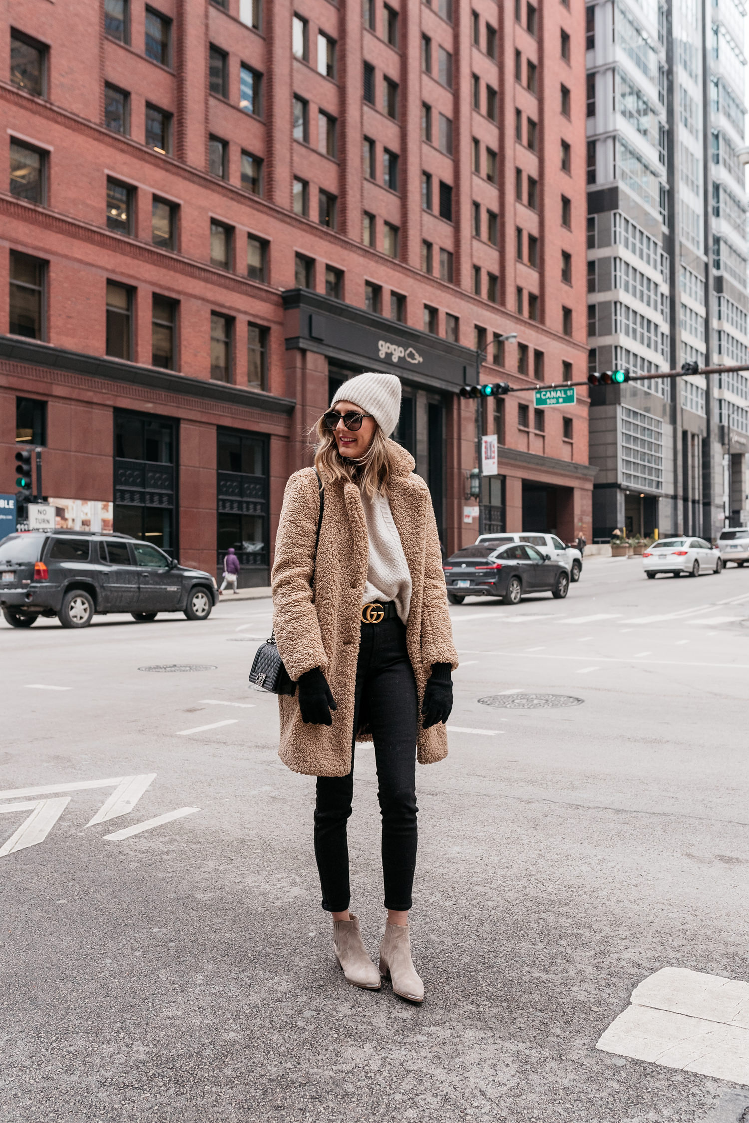 winter outfit teddy coat