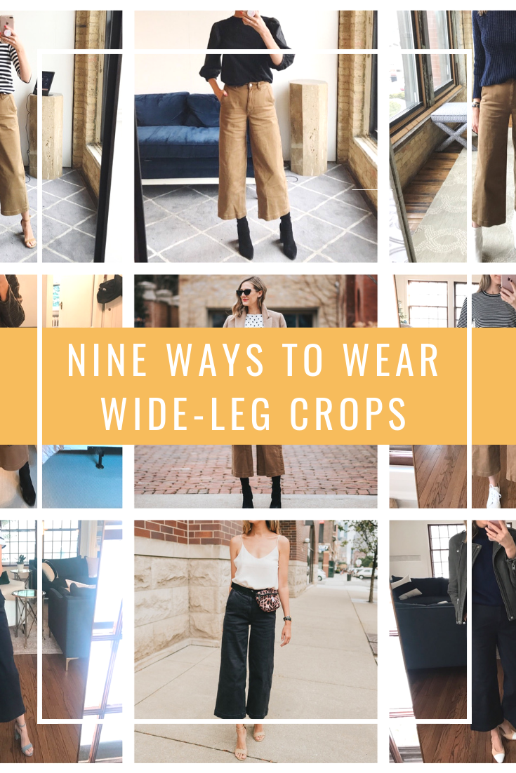 How to Style Wide Leg Crop Pants (7 Outfit Ideas!)