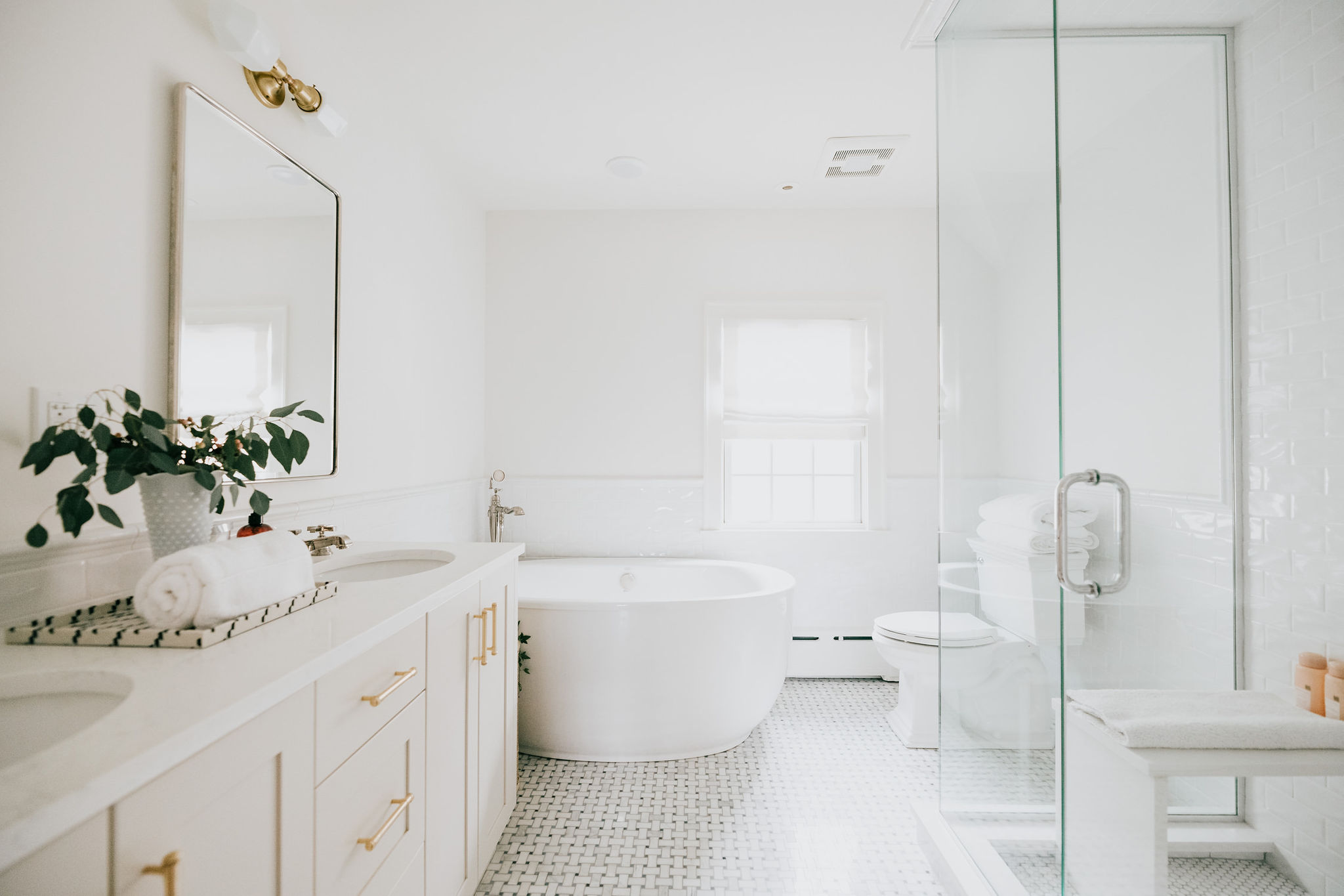 old tudor home master bathroom renovation