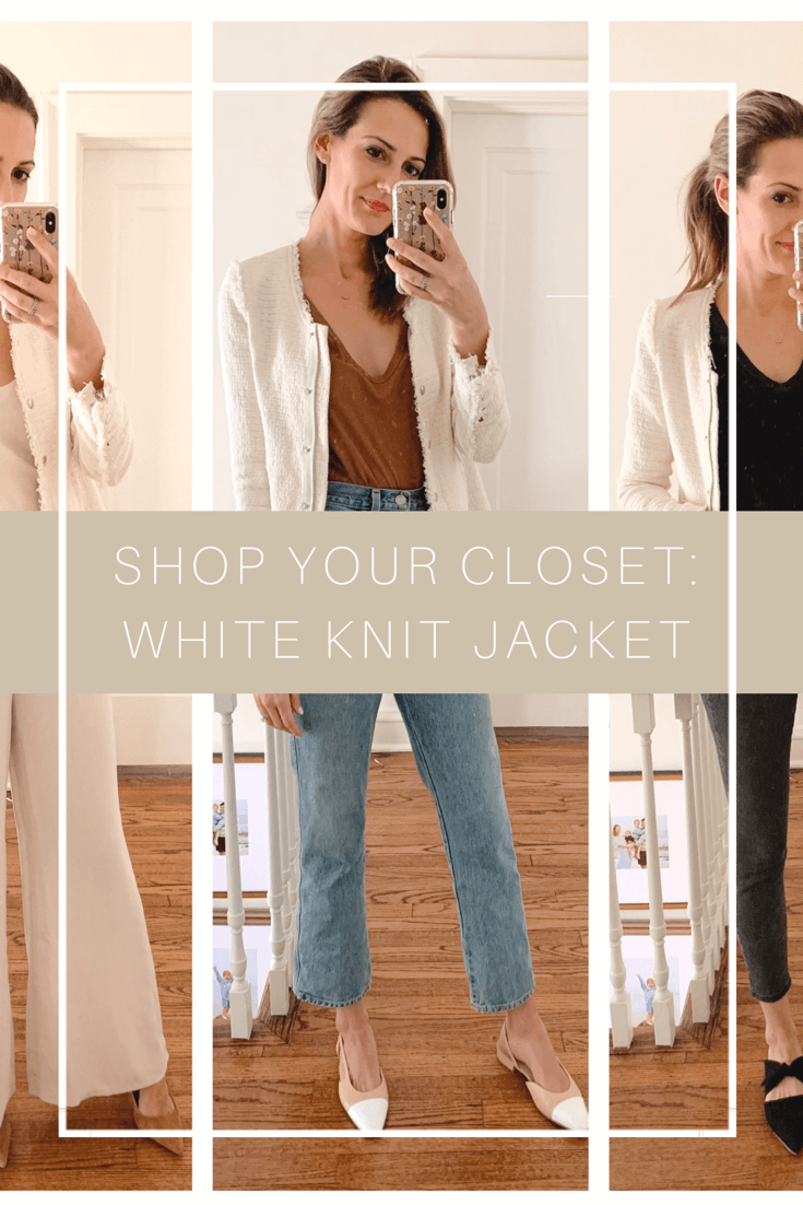 how to style knit jacket
