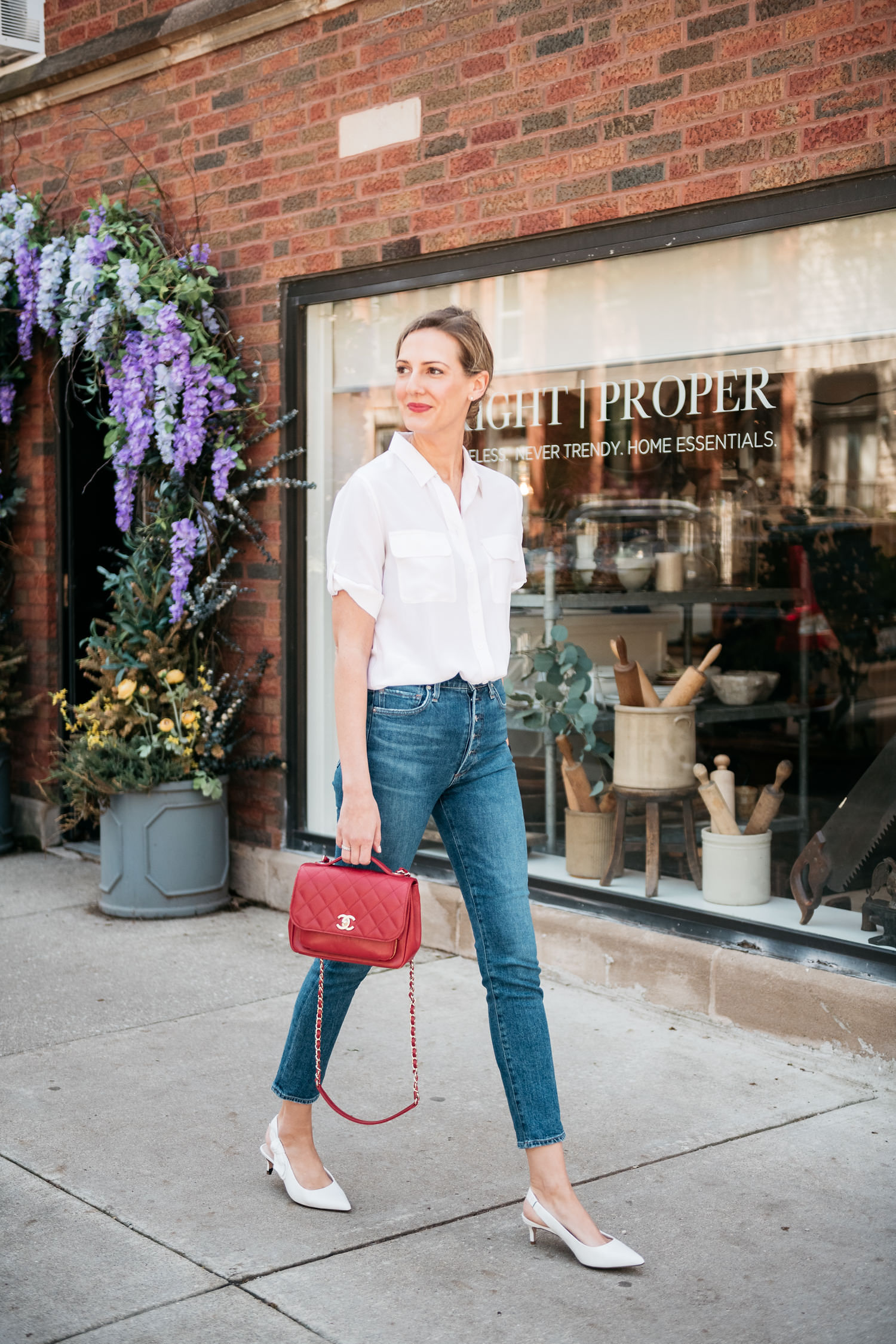 working mom style classic chic