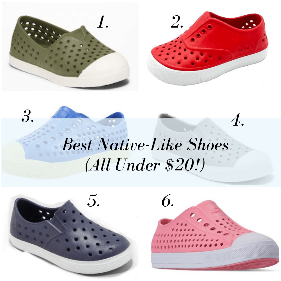 kids native shoe sale