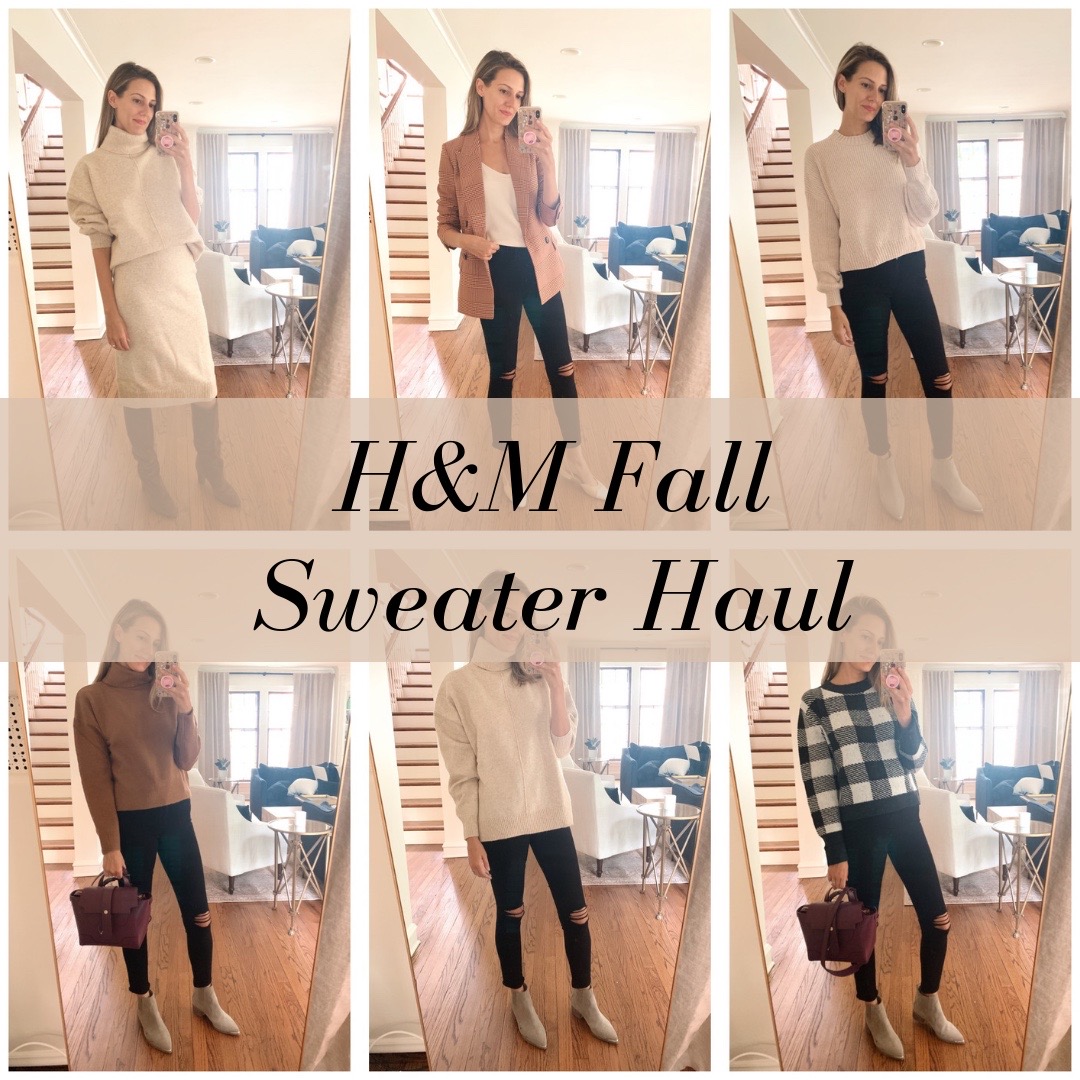 h and m sweater tops