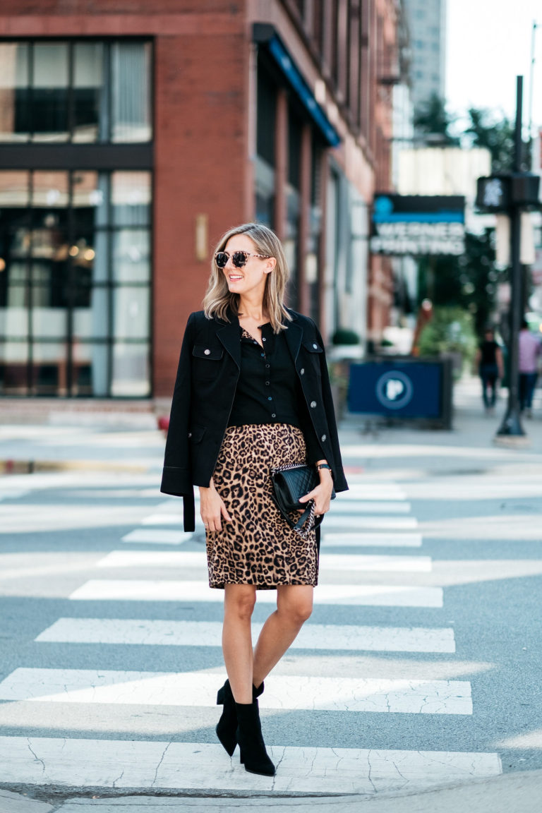 leopard print still in style how to wear - See (Anna) Jane.