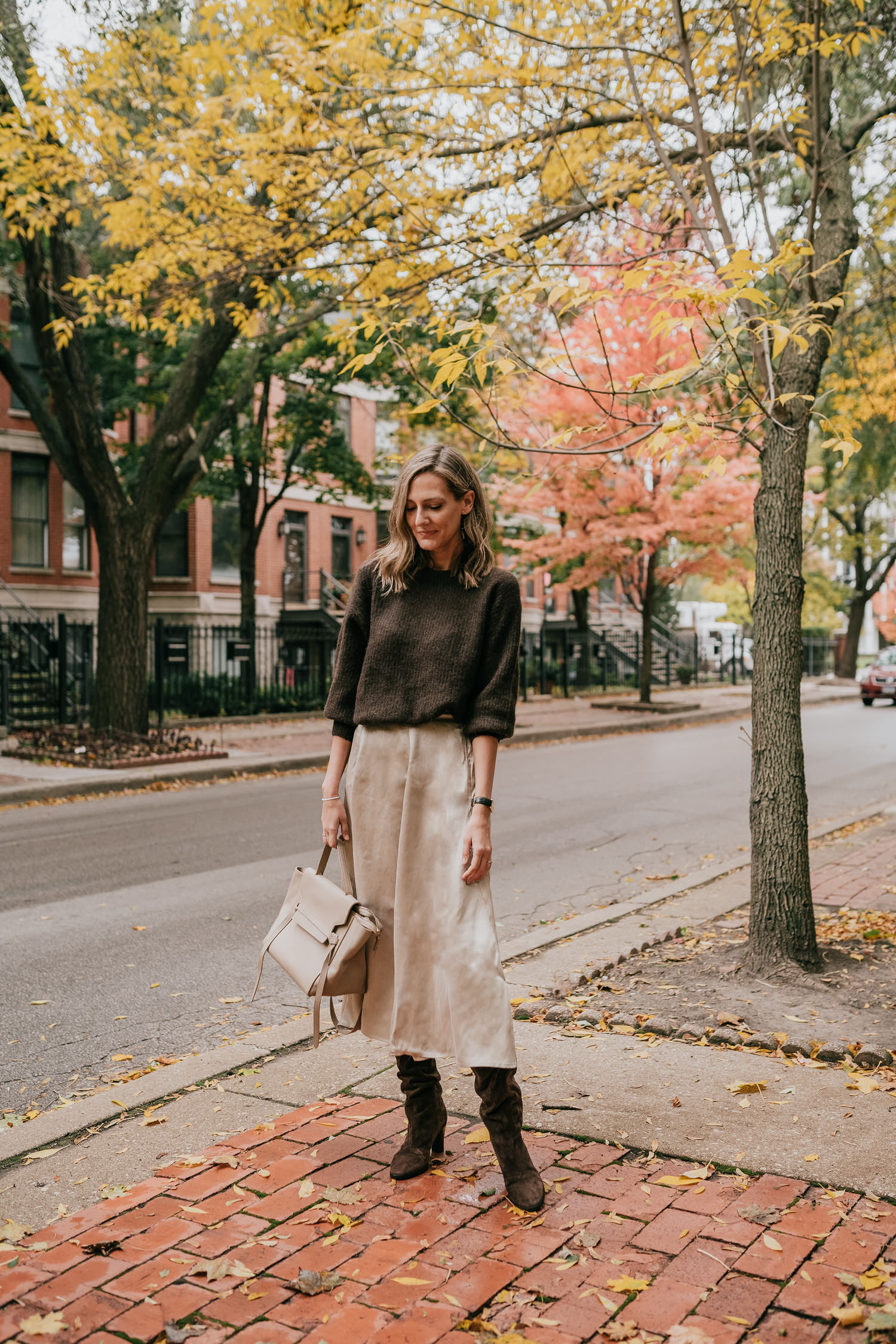 dark brown neutral look for fall and winter - See (Anna) Jane.