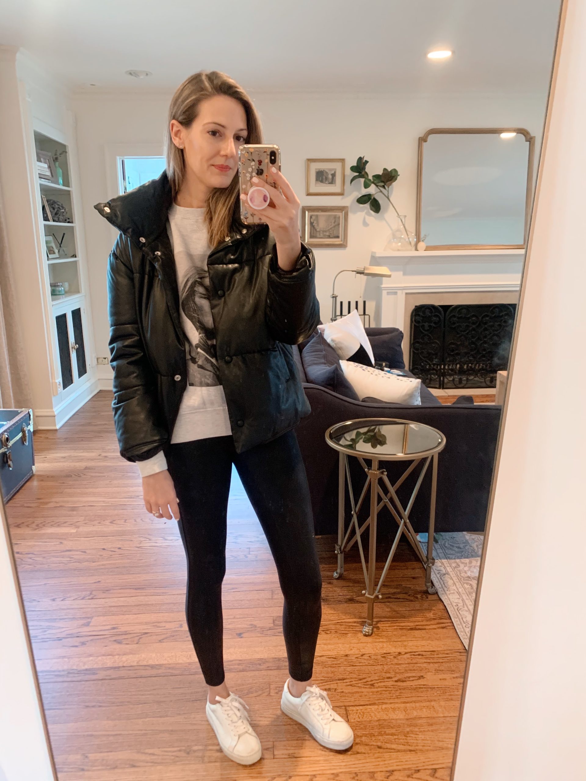 spanx leggings outfit inspiration - See (Anna) Jane.