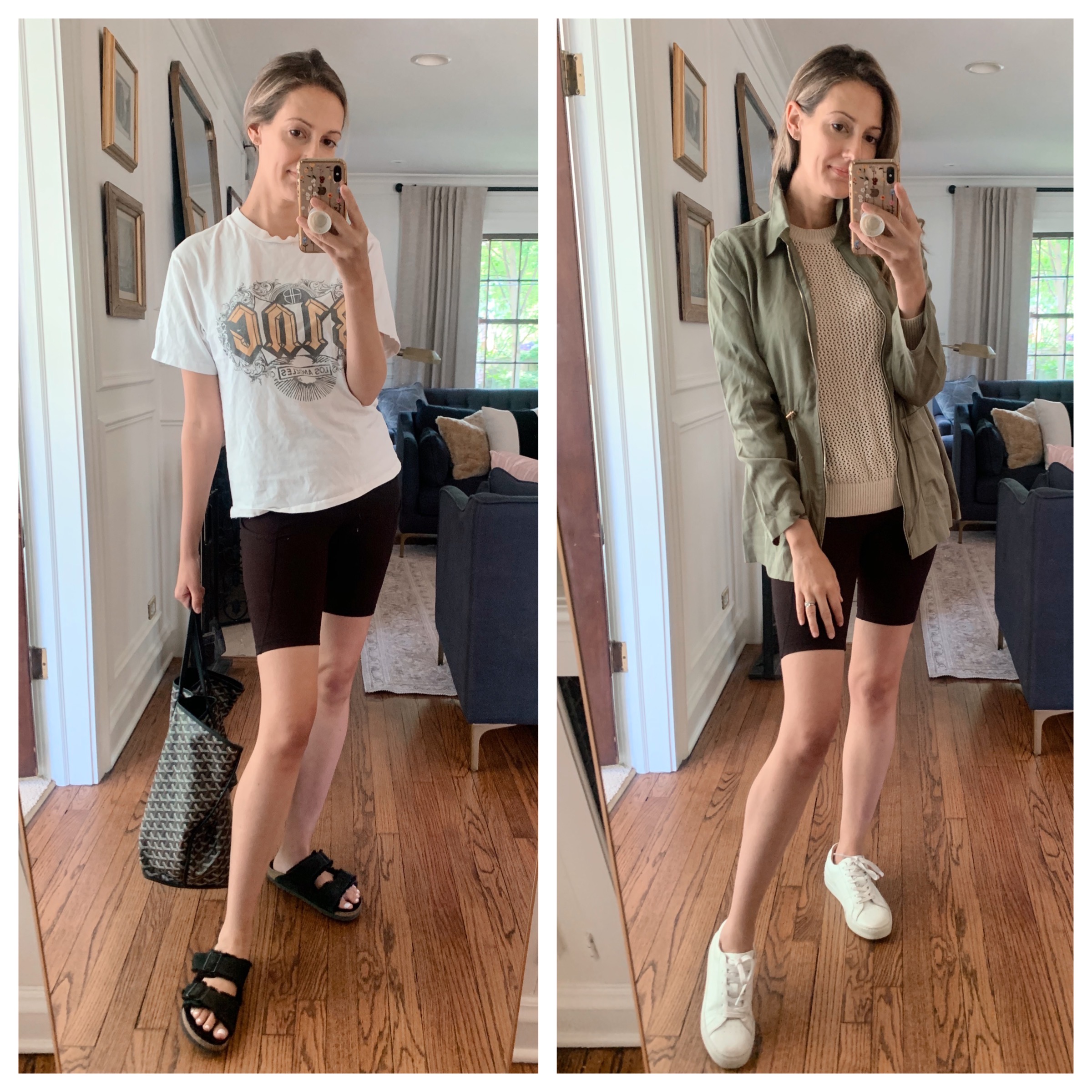 4 Ways to Style Biker Shorts - Everyday Chiffon : Minneapolis Blogger