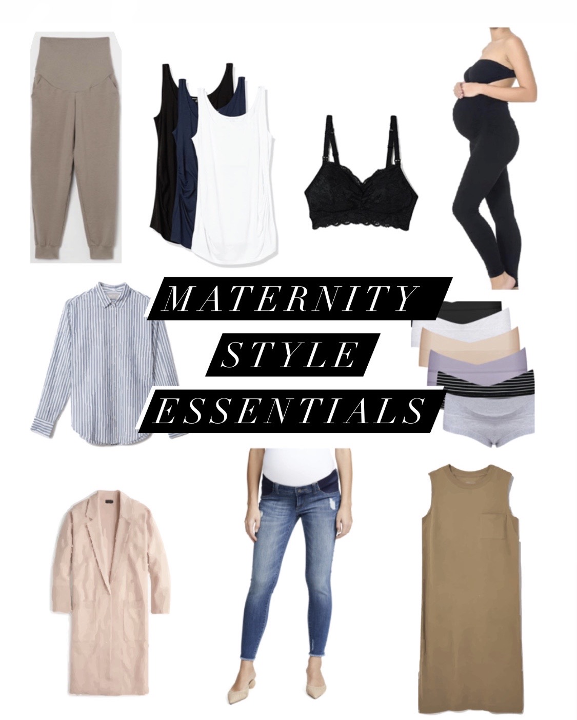 Countdown Maternity Tee + 10 Pregnancy Essentials - see kate sew