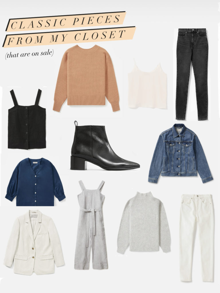 classic closet staples on salee