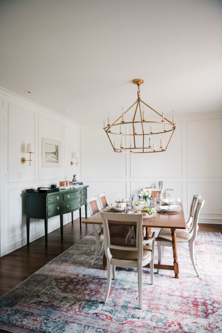 Our Dining Room: Before & After - See (Anna) Jane.