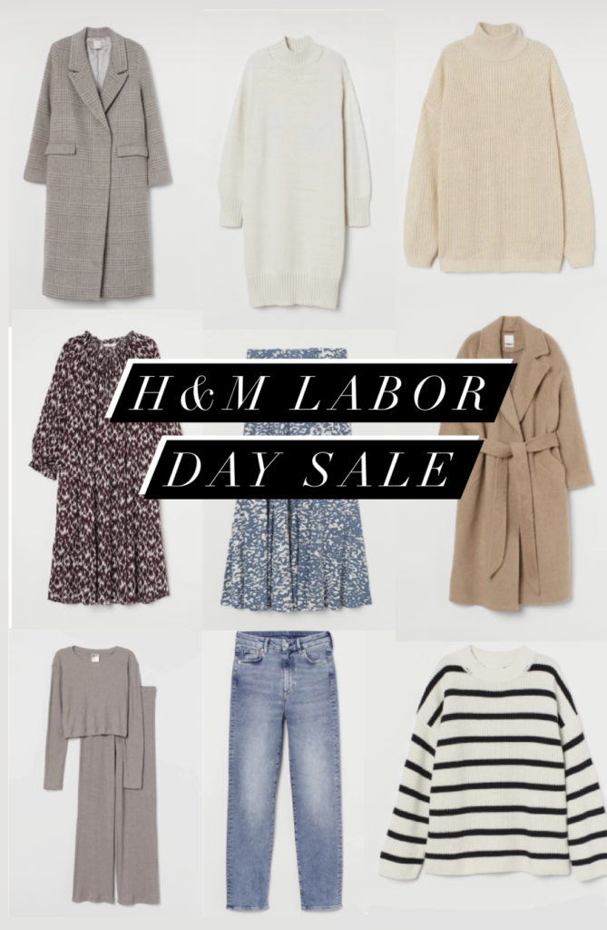 collage of H&M Labor Day Sale