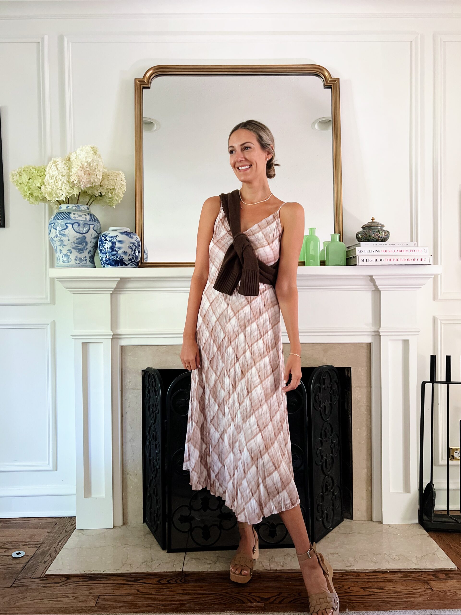 woman wearing a dress from Pre-Fall Favorites from Saks