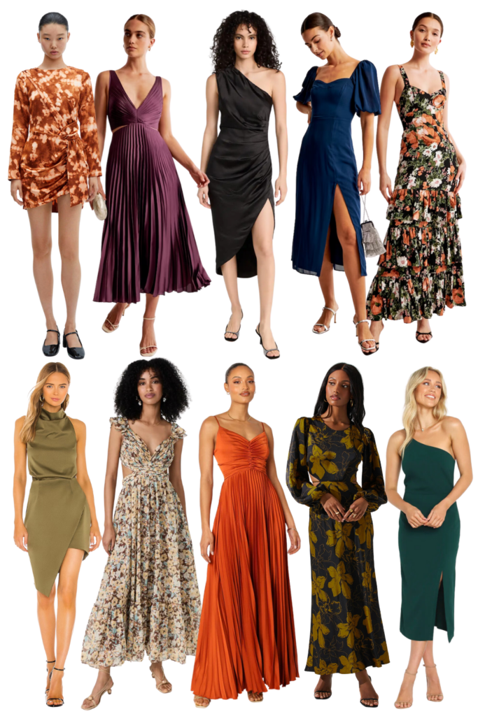 Fall Wedding Guest Dresses See (Anna) Jane.