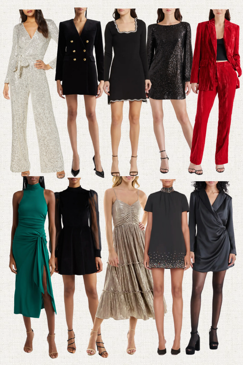 holiday party outfit ideas from nordstrom