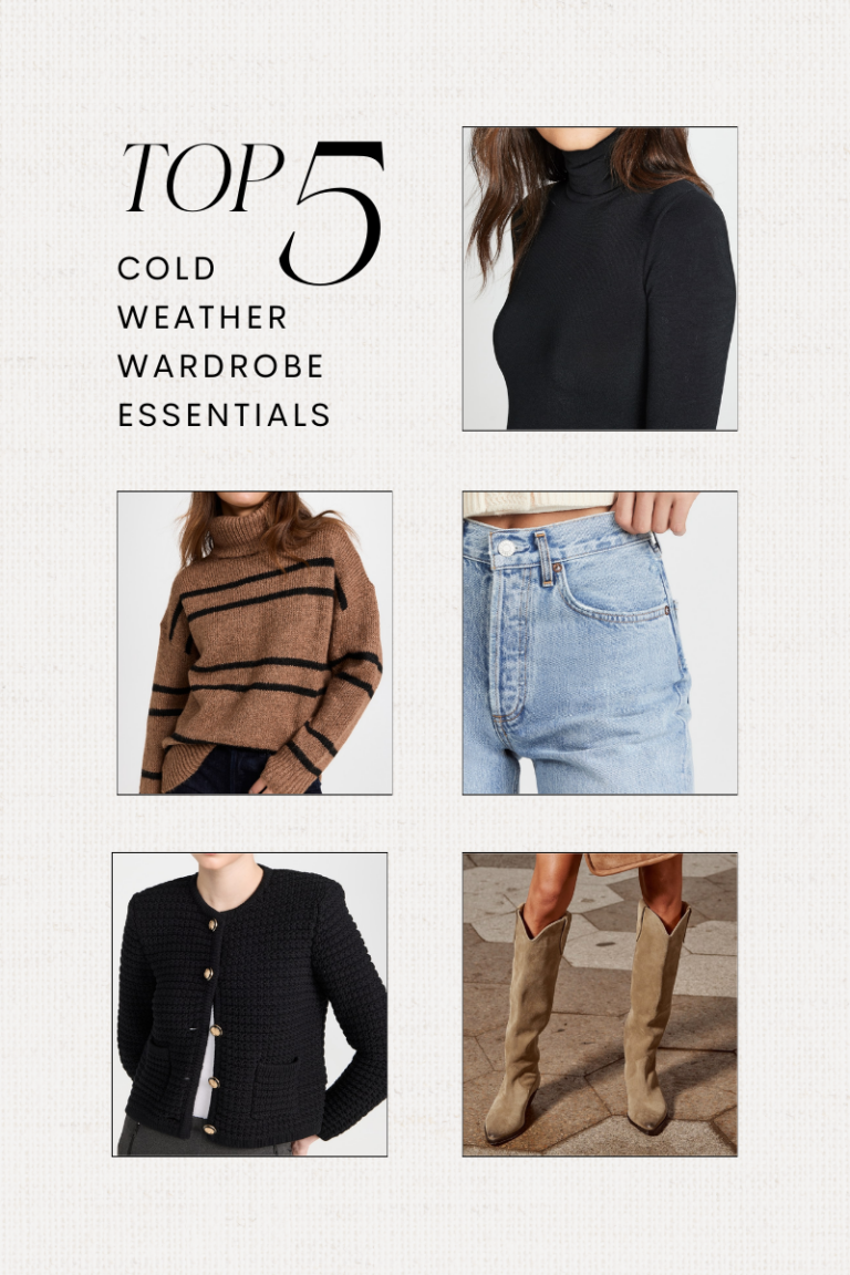 5 wardrobe essentials for women