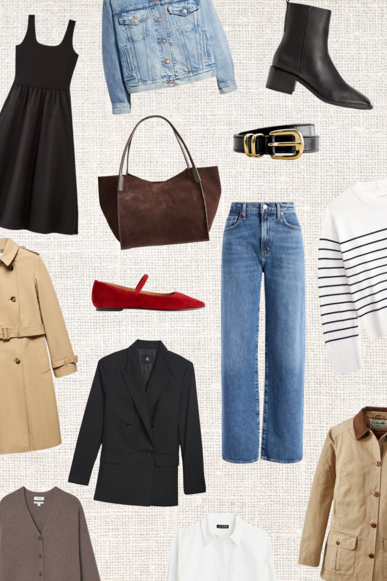 fall 2024 capsule wardrobe